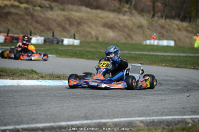 10/03/2013 : 1ère manche du Trophée Vincent Sanchez à Lavelanet (Photos Antoine Camblor) 2013 — karting