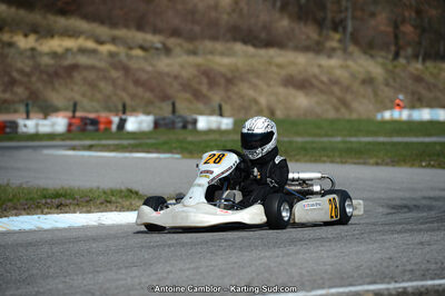 10/03/2013 : 1ère manche du Trophée Vincent Sanchez à Lavelanet (Photos Antoine Camblor) 2013 — karting