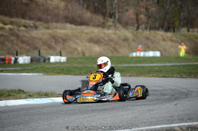 10/03/2013 : 1ère manche du Trophée Vincent Sanchez à Lavelanet (Photos Antoine Camblor) 2013 — karting