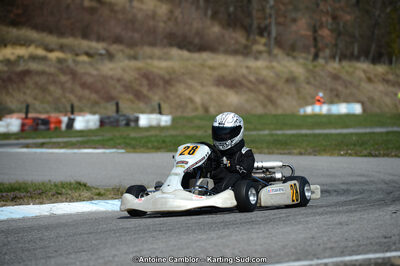 10/03/2013 : 1ère manche du Trophée Vincent Sanchez à Lavelanet (Photos Antoine Camblor) 2013 — karting