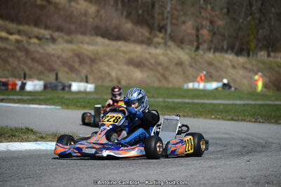 10/03/2013 : 1ère manche du Trophée Vincent Sanchez à Lavelanet (Photos Antoine Camblor) 2013 — karting