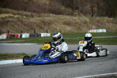 10/03/2013 : 1ère manche du Trophée Vincent Sanchez à Lavelanet (Photos Antoine Camblor) 2013 — karting