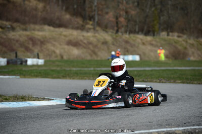 10/03/2013 : 1ère manche du Trophée Vincent Sanchez à Lavelanet (Photos Antoine Camblor) 2013 — karting