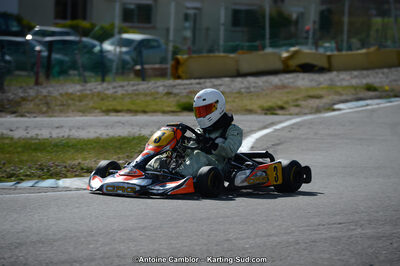 10/03/2013 : 1ère manche du Trophée Vincent Sanchez à Lavelanet (Photos Antoine Camblor) 2013 — karting