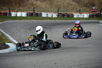 10/03/2013 : 1ère manche du Trophée Vincent Sanchez à Lavelanet (Photos Antoine Camblor) 2013 — karting