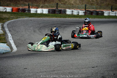 10/03/2013 : 1ère manche du Trophée Vincent Sanchez à Lavelanet (Photos Antoine Camblor) 2013 — karting