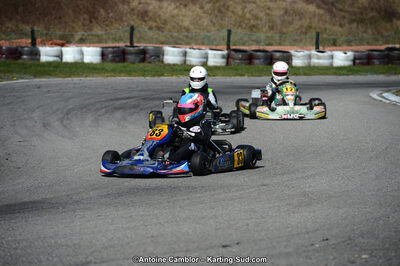 10/03/2013 : 1ère manche du Trophée Vincent Sanchez à Lavelanet (Photos Antoine Camblor) 2013 — karting