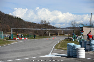 10/03/2013 : 1ère manche du Trophée Vincent Sanchez à Lavelanet (Photos Antoine Camblor) 2013 — karting