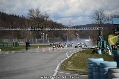 10/03/2013 : 1ère manche du Trophée Vincent Sanchez à Lavelanet (Photos Antoine Camblor) 2013 — karting