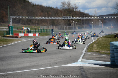 10/03/2013 : 1ère manche du Trophée Vincent Sanchez à Lavelanet (Photos Antoine Camblor) 2013 — karting