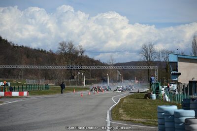 10/03/2013 : 1ère manche du Trophée Vincent Sanchez à Lavelanet (Photos Antoine Camblor) 2013 — karting