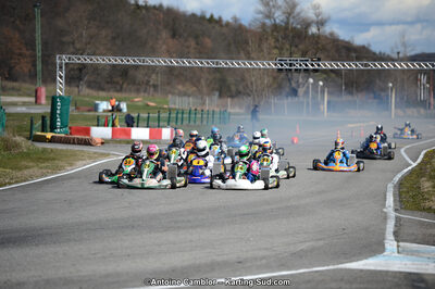 10/03/2013 : 1ère manche du Trophée Vincent Sanchez à Lavelanet (Photos Antoine Camblor) 2013 — karting