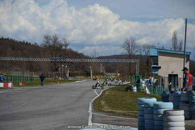 10/03/2013 : 1ère manche du Trophée Vincent Sanchez à Lavelanet (Photos Antoine Camblor) 2013 — karting