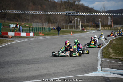 10/03/2013 : 1ère manche du Trophée Vincent Sanchez à Lavelanet (Photos Antoine Camblor) 2013 — karting