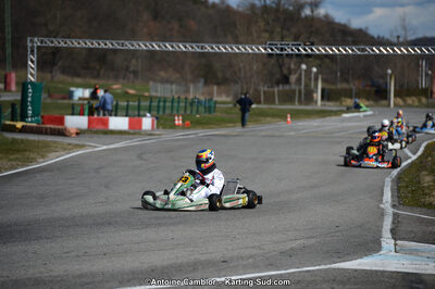 10/03/2013 : 1ère manche du Trophée Vincent Sanchez à Lavelanet (Photos Antoine Camblor) 2013 — karting