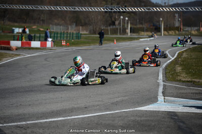 10/03/2013 : 1ère manche du Trophée Vincent Sanchez à Lavelanet (Photos Antoine Camblor) 2013 — karting