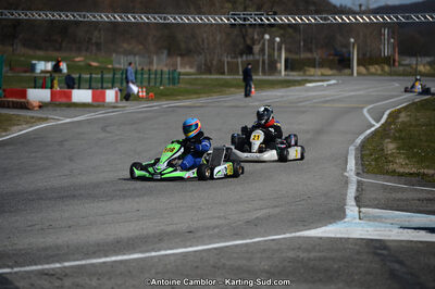 10/03/2013 : 1ère manche du Trophée Vincent Sanchez à Lavelanet (Photos Antoine Camblor) 2013 — karting