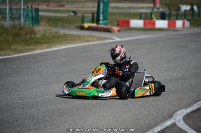 10/03/2013 : 1ère manche du Trophée Vincent Sanchez à Lavelanet (Photos Antoine Camblor) 2013 — karting