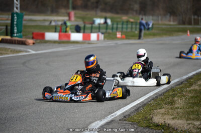 10/03/2013 : 1ère manche du Trophée Vincent Sanchez à Lavelanet (Photos Antoine Camblor) 2013 — karting
