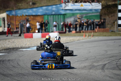 10/03/2013 : 1ère manche du Trophée Vincent Sanchez à Lavelanet (Photos Antoine Camblor) 2013 — karting