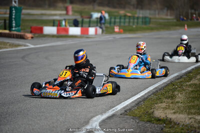 10/03/2013 : 1ère manche du Trophée Vincent Sanchez à Lavelanet (Photos Antoine Camblor) 2013 — karting