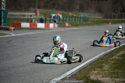 10/03/2013 : 1ère manche du Trophée Vincent Sanchez à Lavelanet (Photos Antoine Camblor) 2013 — karting