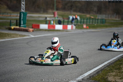 10/03/2013 : 1ère manche du Trophée Vincent Sanchez à Lavelanet (Photos Antoine Camblor) 2013 — karting