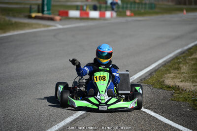 10/03/2013 : 1ère manche du Trophée Vincent Sanchez à Lavelanet (Photos Antoine Camblor) 2013 — karting