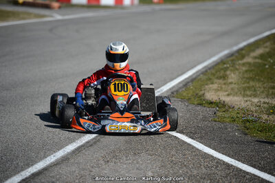 10/03/2013 : 1ère manche du Trophée Vincent Sanchez à Lavelanet (Photos Antoine Camblor) 2013 — karting