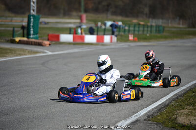 10/03/2013 : 1ère manche du Trophée Vincent Sanchez à Lavelanet (Photos Antoine Camblor) 2013 — karting