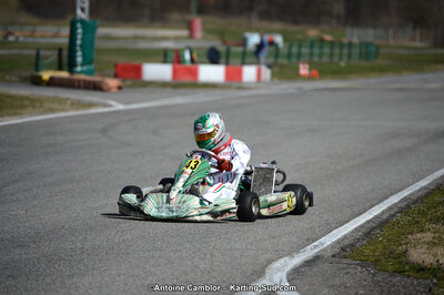 10/03/2013 : 1ère manche du Trophée Vincent Sanchez à Lavelanet (Photos Antoine Camblor) 2013 — karting