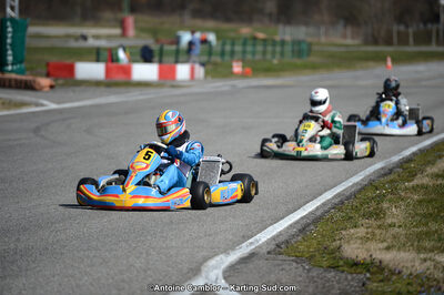 10/03/2013 : 1ère manche du Trophée Vincent Sanchez à Lavelanet (Photos Antoine Camblor) 2013 — karting
