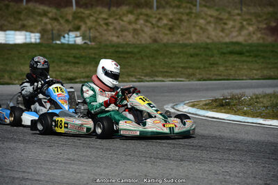 10/03/2013 : 1ère manche du Trophée Vincent Sanchez à Lavelanet (Photos Antoine Camblor) 2013 — karting