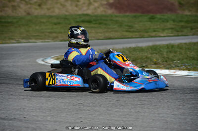 10/03/2013 : 1ère manche du Trophée Vincent Sanchez à Lavelanet (Photos Antoine Camblor) 2013 — karting