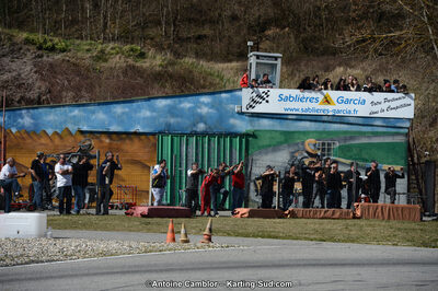 10/03/2013 : 1ère manche du Trophée Vincent Sanchez à Lavelanet (Photos Antoine Camblor) 2013 — karting