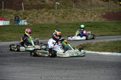 10/03/2013 : 1ère manche du Trophée Vincent Sanchez à Lavelanet (Photos Antoine Camblor) 2013 — karting
