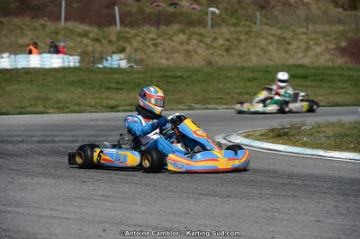 10/03/2013 : 1ère manche du Trophée Vincent Sanchez à Lavelanet (Photos Antoine Camblor) 2013 — karting