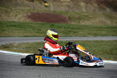 10/03/2013 : 1ère manche du Trophée Vincent Sanchez à Lavelanet (Photos Antoine Camblor) 2013 — karting