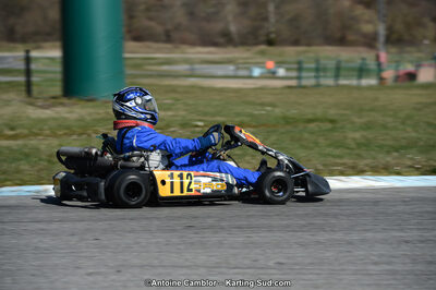 10/03/2013 : 1ère manche du Trophée Vincent Sanchez à Lavelanet (Photos Antoine Camblor) 2013 — karting