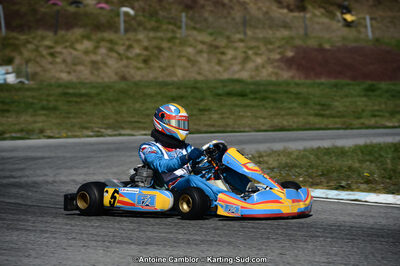 10/03/2013 : 1ère manche du Trophée Vincent Sanchez à Lavelanet (Photos Antoine Camblor) 2013 — karting