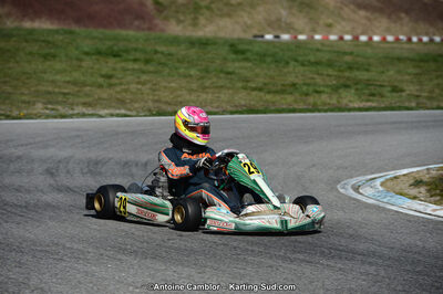 10/03/2013 : 1ère manche du Trophée Vincent Sanchez à Lavelanet (Photos Antoine Camblor) 2013 — karting