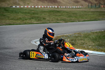 10/03/2013 : 1ère manche du Trophée Vincent Sanchez à Lavelanet (Photos Antoine Camblor) 2013 — karting