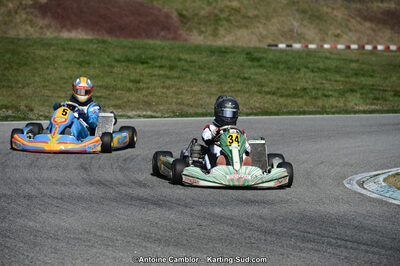10/03/2013 : 1ère manche du Trophée Vincent Sanchez à Lavelanet (Photos Antoine Camblor) 2013 — karting