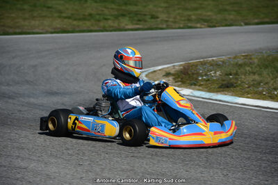 10/03/2013 : 1ère manche du Trophée Vincent Sanchez à Lavelanet (Photos Antoine Camblor) 2013 — karting