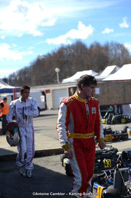 10/03/2013 : 1ère manche du Trophée Vincent Sanchez à Lavelanet (Photos Antoine Camblor) 2013 — karting