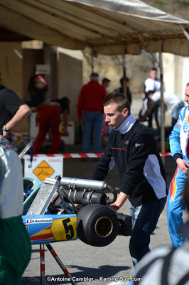 10/03/2013 : 1ère manche du Trophée Vincent Sanchez à Lavelanet (Photos Antoine Camblor) 2013 — karting