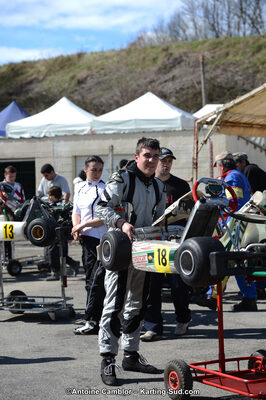 10/03/2013 : 1ère manche du Trophée Vincent Sanchez à Lavelanet (Photos Antoine Camblor) 2013 — karting