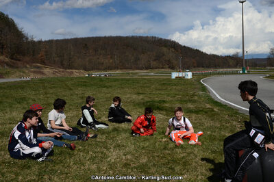 10/03/2013 : 1ère manche du Trophée Vincent Sanchez à Lavelanet (Photos Antoine Camblor) 2013 — karting