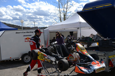 10/03/2013 : 1ère manche du Trophée Vincent Sanchez à Lavelanet (Photos Antoine Camblor) 2013 — karting