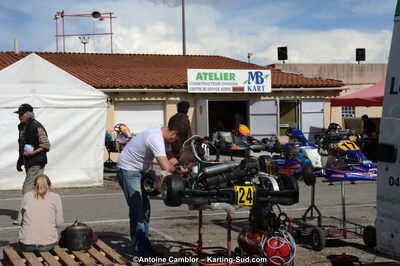 10/03/2013 : 1ère manche du Trophée Vincent Sanchez à Lavelanet (Photos Antoine Camblor) 2013 — karting